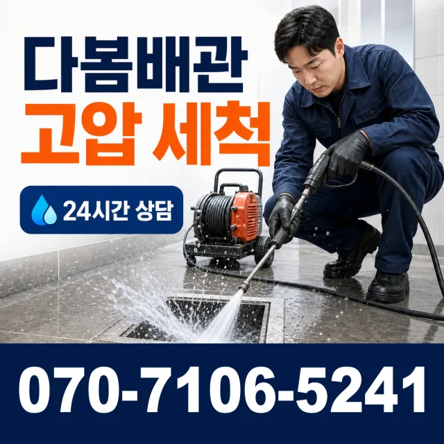 전북 부안군 줄포면 원신아랫길 배관고압세척 상담 이미지 4